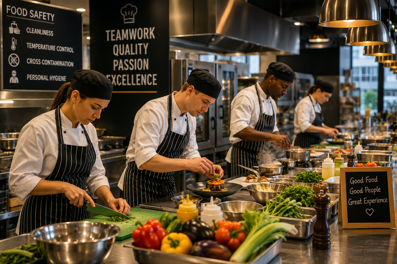 Food Production & Kitchen Assistant